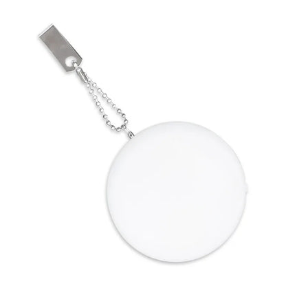 LED Handbag Light Bag Lamp Heart Round Shaped Touch Sensor Purse Light with Keychain Gifts for Women, Mother, Friends